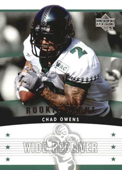 2005 Upper Deck Rookie Debut #194 Chad Owens Front