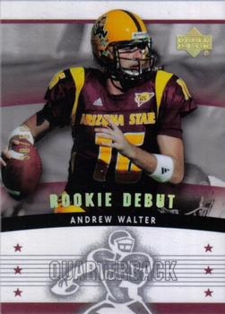 2005 Upper Deck Rookie Debut #105 Andrew Walter Front