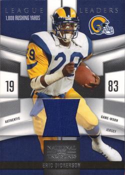 2009 Playoff National Treasures - League Leaders Materials #2 Eric Dickerson Front