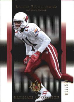 2005 Upper Deck Ultimate Collection #1 Larry Fitzgerald Front