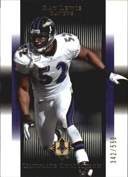 2005 Upper Deck Ultimate Collection #7 Ray Lewis Front