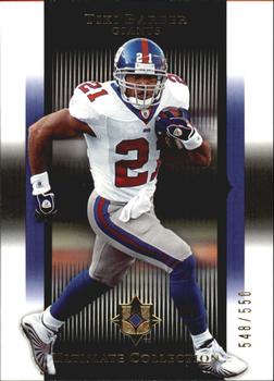 2005 Upper Deck Ultimate Collection #64 Tiki Barber Front