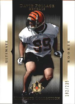 2005 Upper Deck Ultimate Collection #105 David Pollack Front