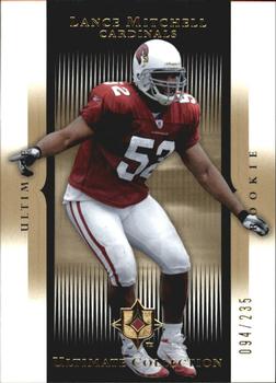 2005 Upper Deck Ultimate Collection #138 Lance Mitchell Front
