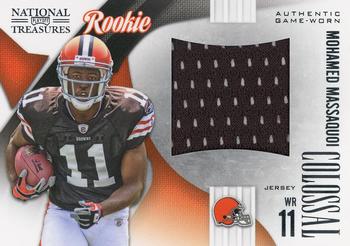 2009 Playoff National Treasures - Rookie Colossal Materials #32 Mohamed Massaquoi Front