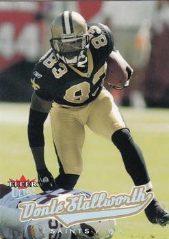 2005 Ultra #8 Donte Stallworth Front