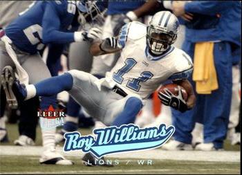 2005 Ultra #12 Roy Williams Front