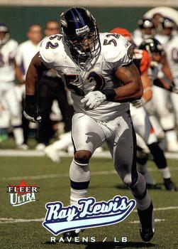 2005 Ultra #15 Ray Lewis Front