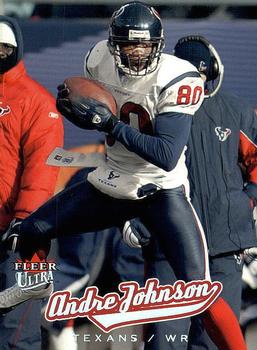 2005 Ultra #18 Andre Johnson Front