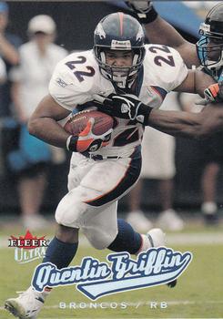2005 Ultra #50 Quentin Griffin Front