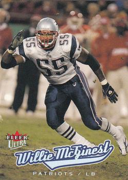 2005 Ultra #157 Willie McGinest Front
