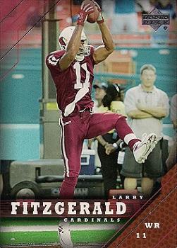 2005 Upper Deck #1 Larry Fitzgerald Front