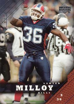 2005 Upper Deck #21 Lawyer Milloy Front