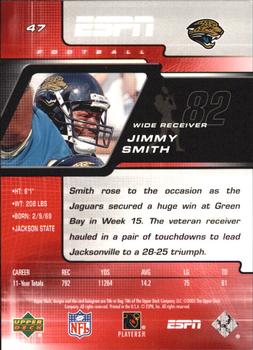2005 Upper Deck ESPN #47 Jimmy Smith Back