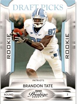 2009 Playoff Prestige - Draft Picks Light Blue #113 Brandon Tate Front