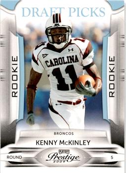 2009 Playoff Prestige - Draft Picks Light Blue #162 Kenny McKinley Front