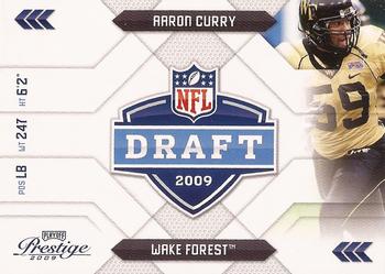 2009 Playoff Prestige - NFL Draft #1 Aaron Curry Front