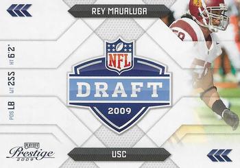 2009 Playoff Prestige - NFL Draft #24 Rey Maualuga Front