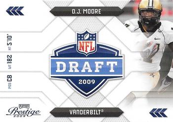 2009 Playoff Prestige - NFL Draft #29 D.J. Moore Front