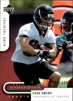 2005 Upper Deck Foundations #116 Chad Owens Front