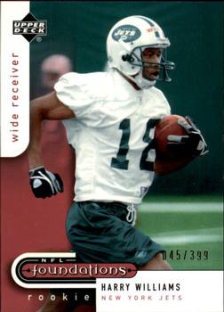 2005 Upper Deck Foundations #120 Harry Williams Front