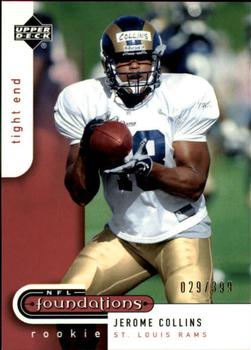 2005 Upper Deck Foundations #122 Jerome Collins Front