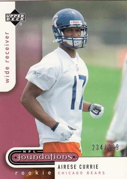2005 Upper Deck Foundations #118 Airese Currie Front