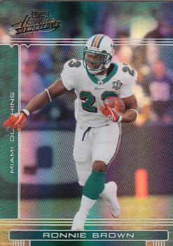 2006 Playoff Absolute Memorabilia #87 Ronnie Brown Front