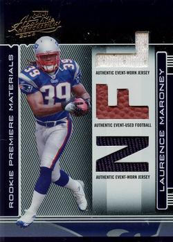 2006 Playoff Absolute Memorabilia #252 Laurence Maroney Front