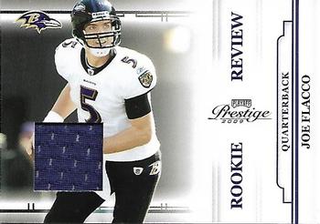 2009 Playoff Prestige - Rookie Review Materials #28 Joe Flacco Front