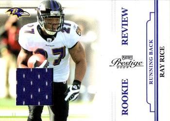 2009 Playoff Prestige - Rookie Review Materials #47 Ray Rice Front