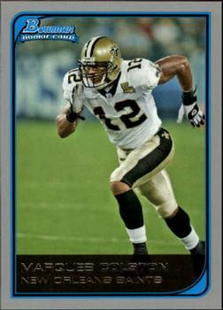 2006 Bowman #232 Marques Colston Front