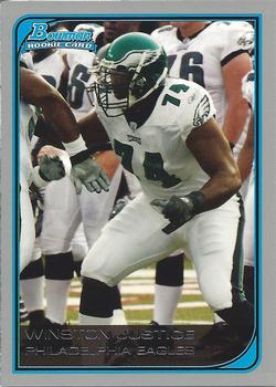2006 Bowman #179 Winston Justice Front