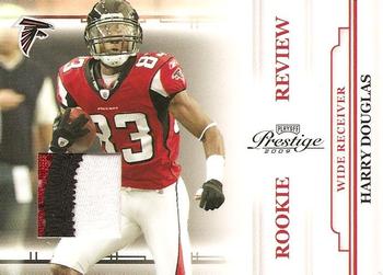 2009 Playoff Prestige - Rookie Review Materials Prime #22 Harry Douglas Front