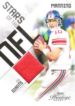 2009 Playoff Prestige - Stars of the NFL Materials Prime #4 Eli Manning Front