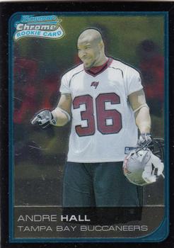 2006 Bowman Chrome #20 Andre Hall Front