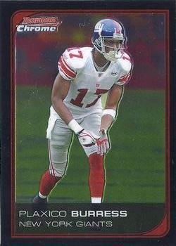 2006 Bowman Chrome #111 Plaxico Burress Front