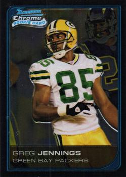 2006 Bowman Chrome #249 Greg Jennings Front