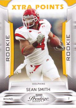 2009 Playoff Prestige - Xtra Points Gold #196 Sean Smith Front