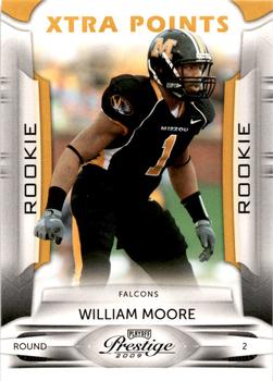 2009 Playoff Prestige - Xtra Points Gold #167 William Moore Front