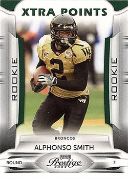 2009 Playoff Prestige - Xtra Points Green #104 Alphonso Smith Front