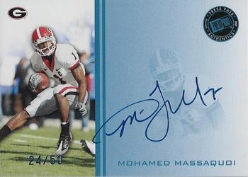 2009 Press Pass - Press Pass Signings Blue #PPS-MM Mohamed Massaquoi Front