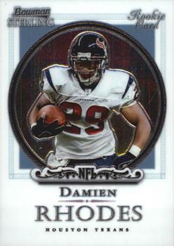 2006 Bowman Sterling #3 Damien Rhodes Front