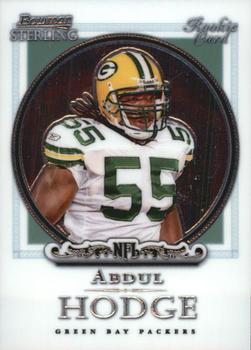 2006 Bowman Sterling #8 Abdul Hodge Front