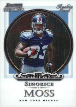 2006 Bowman Sterling #24 Sinorice Moss Front