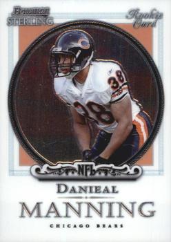 2006 Bowman Sterling #50 Danieal Manning Front