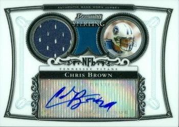 2006 Bowman Sterling #BS-CB2 Chris Brown Front
