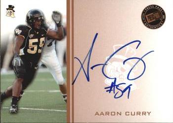 2009 Press Pass - Press Pass Signings Bronze #PPS-AC Aaron Curry Front
