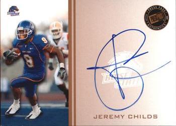 2009 Press Pass - Press Pass Signings Bronze #PPS-JC2 Jeremy Childs Front