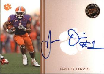 2009 Press Pass - Press Pass Signings Bronze #PPS-JD James Davis Front